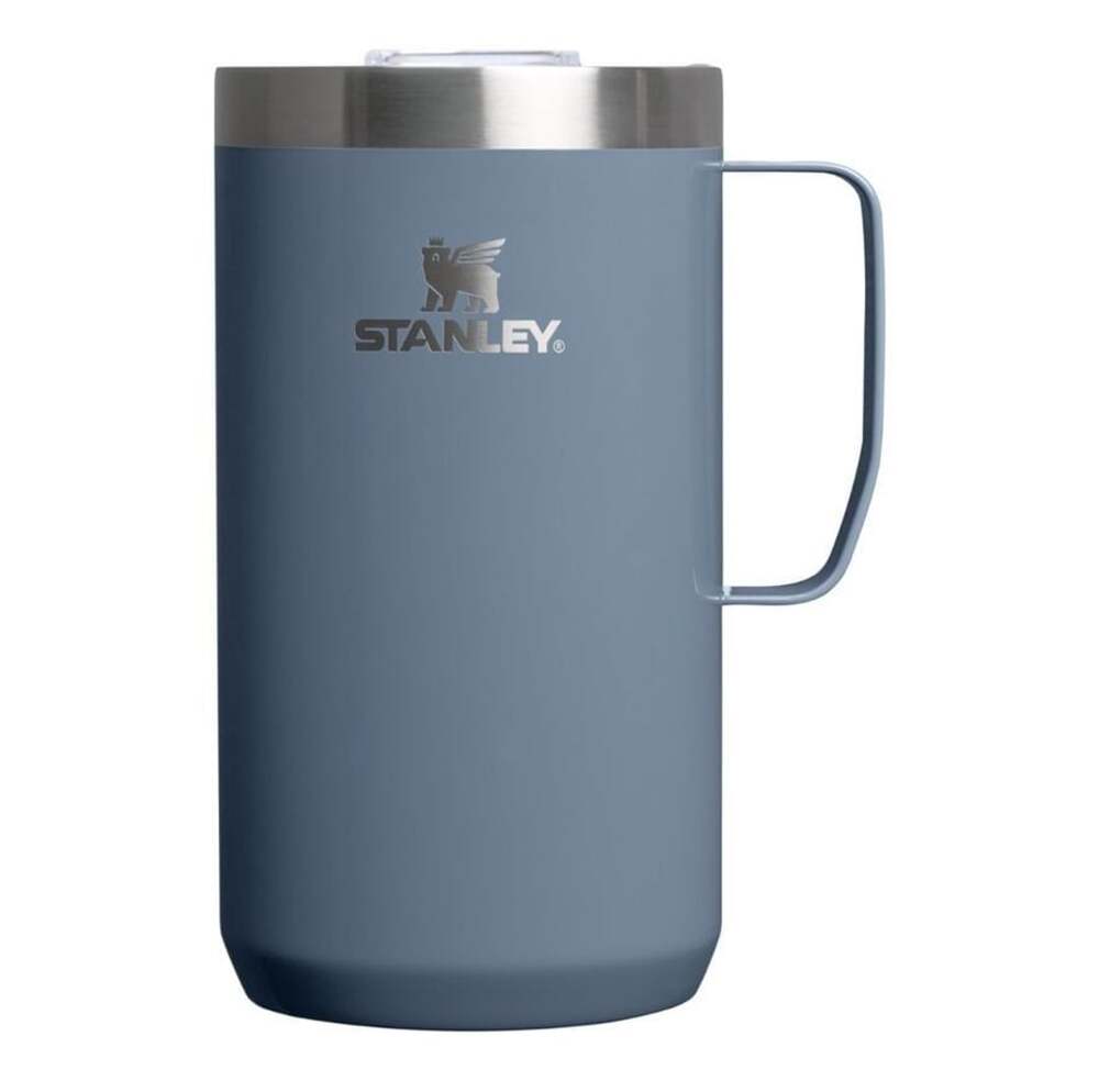 NEW Stanley The Everyday Camp Mug 24 Oz Blue Tempest Gloss